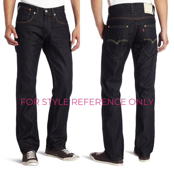 Levi’s 514 Slim Straight Potrero Jeans Coal Miner Denim Dark Wash Mens 30x30 - Picture 3 of 7